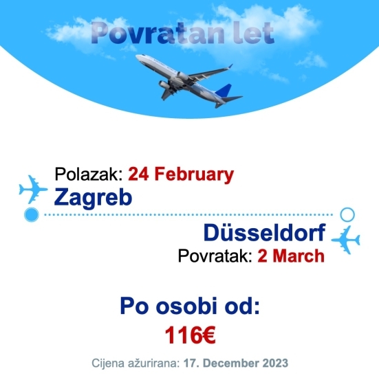 24 February - 2 March | Zagreb - Düsseldorf