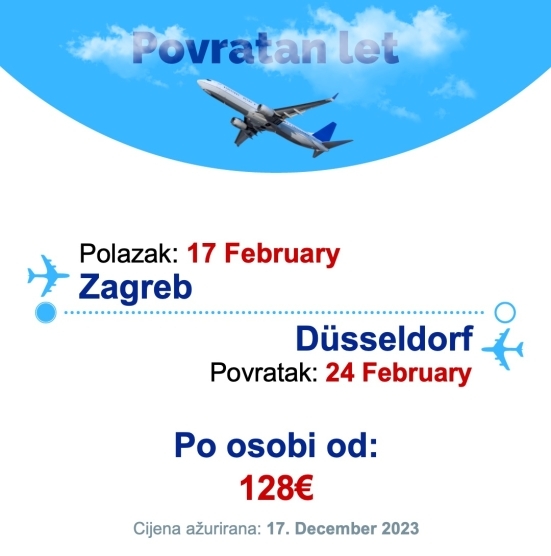 17 February - 24 February | Zagreb - Düsseldorf